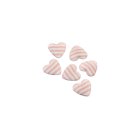 Stribede Hjerte Konfetti Pastelrosa