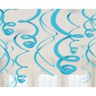 Swirls Carribean Blue