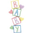Babyblokke Folieballon