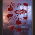 Blodige Halloween Vinduesklistermærker