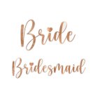 Bride & Bridesmaid Glasmarkører