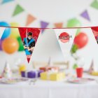 Ninja Party Vimpelguirlande
