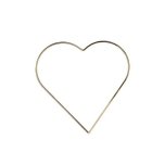 Hjerte Dekoration Metal Guld