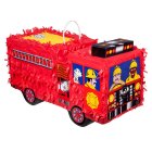 Brandbil Piñata Rød