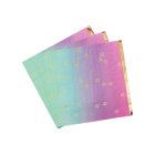 Ombre Servietter Pastel/Guld