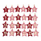 Pakkekalender Klemmer Rød