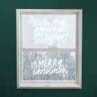 Merry Christmas Vinduesklistermærker