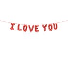 I Love You Folieballon Guirlande