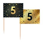 5 Års Golden Celebrations Kagepinde