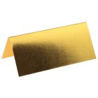 Bordkort Metallisk Guld