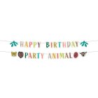 Zoo Party Happy Birthday Guirlande
