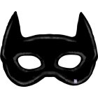 Flagermus Maske Folieballon Sort