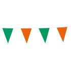 Vimpelguirlande Grøn/Orange