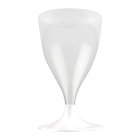 Genanvendelige Champagneglas Hvid