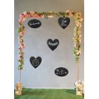 Firkantet Backdrop Guld