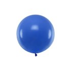 Stor Rund Ballon Dyb Blå
