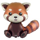 Rød Panda Folieballon