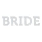 Bride Strygemærke Hvid