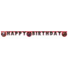 Spider-Man® Happy Birthday Papirbanner