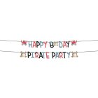 Pirat Happy Bday Guirlande