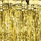 Forhæng Metallisk Guld