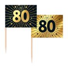 80 Års Golden Celebrations Kagepinde