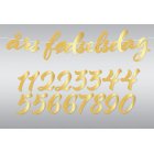 Guirlande Fødselsdag DIY Guld