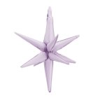 3D Stjerne Folieballon Lilla