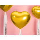 Hjerte Folieballon Guld