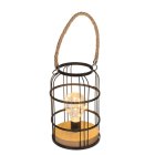 Sort LED Metal Lampe