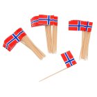 Norge Flag Madpinde