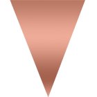 Vimpelguirlande Rosa Kobber