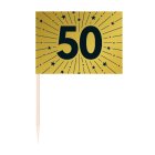 50 Års Kagepinde Guld