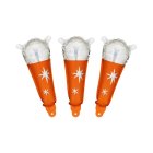 Mikrofon Folieballoner Orange