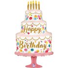 Lagkage Happy Birthday Folieballon