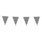 Racer Vimpelguirlande Sort/Hvid