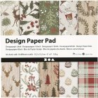 Designpapir med Julemotiver