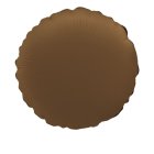 Rund Folieballon Chokoladebrun