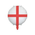 Rund England Flag Folieballon