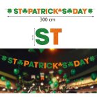 St. Patrick Glimmerguirlande Grøn/Orange
