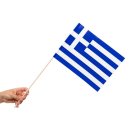 Grækenland Flag På Pinde