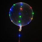 Rund LED Ballon Multifarvet