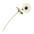Kunstig Anemone Stilk Hvid