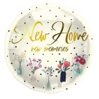 New Home New Memories Folieballon