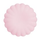 Pastel Plasttallerkener Lyserød