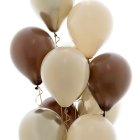 Premium Ballonbuket Beige/Brun