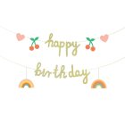 Happy Birthday Regnbue Guirlande