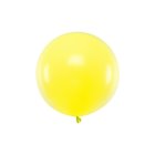 Stor Rund Ballon Lemon Gul