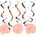 40 Års Swirls Lush Blush