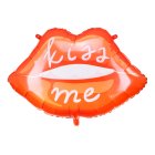Kiss Me Læber Folieballon